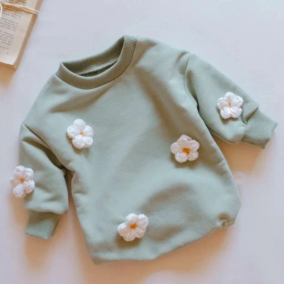 Mini Fashion™ - Schattige Printjes - Sweatshirt Romper