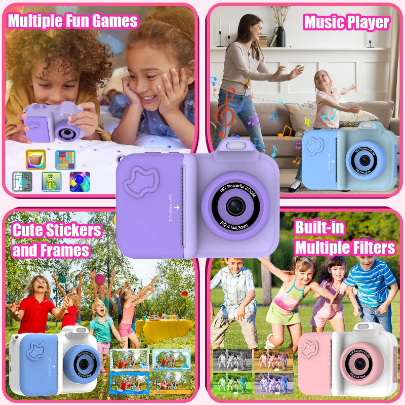 Instant Print Camera – Creatief & Interactief – Instant Kinder Camera