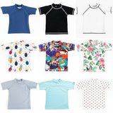 SunnyGuard – Zomers & Beschermend – Anti-UV Kinder Zwemshirt met Korte Mouwen