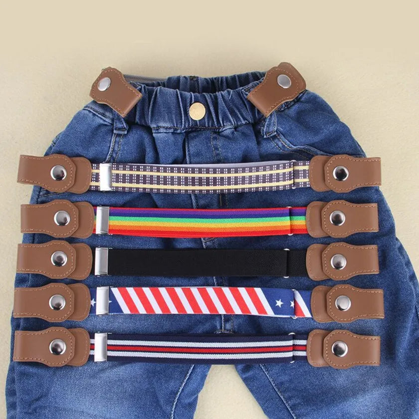 Mini Fashion™ - Past Altijd - Elastische Riem voor Kinderen