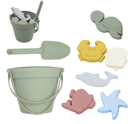 Silicone Beach Set™ - Strandemmer Zandavontuur - Siliconen Strandset
