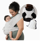SoftNest - Comfortabel, Ademend & Veilig - Ergonomische Baby Draagdoek