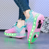 Light-Up Skate Shoes – LED & Comfortabel – Lichtgevende Rolsneakers