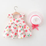 Mini Fashion™ – Zoet & Zomers – Fruit Jurk (incl. GRATIS strohoed)