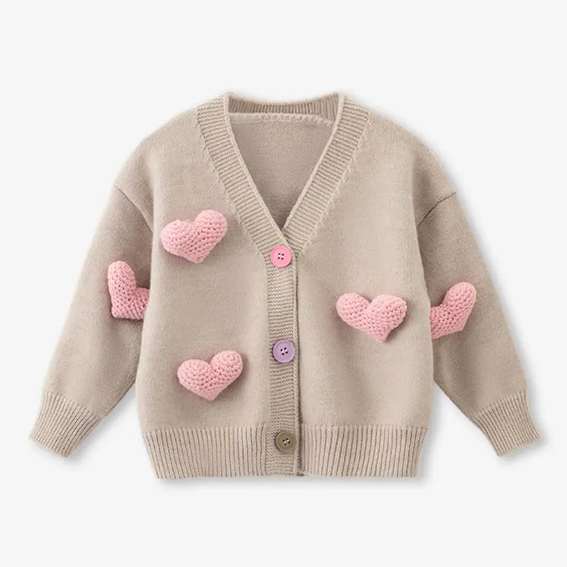 Mini Fashion™ - Trendy & Comfortabel - Hartjes Trui