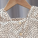 Mini Fashion™ -  Katoenen zomerset voor meisjes