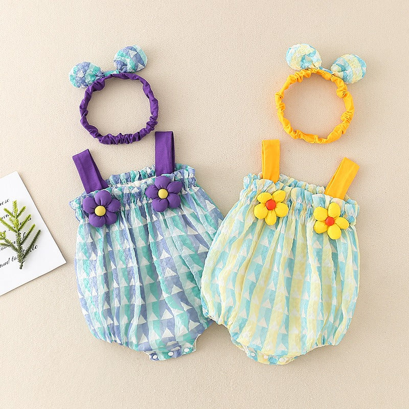 Mini Fashion™ - Luchtig en Koel - Meisjes Rompertje