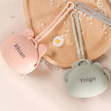 Personalized Pacifier Case – Gegraveerd & Praktisch – Gepersonaliseerde fopspeen houder
