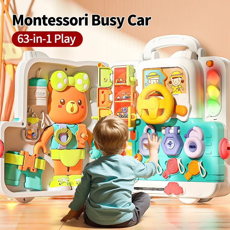 Sound Game™ - Educatief & Multifunctioneel - Busy board met geluid