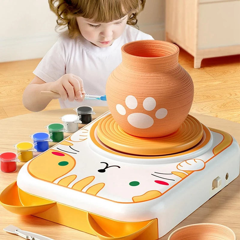 Pottery Set™ - Kleine Kunstenaars - Kinder Pottenbakset