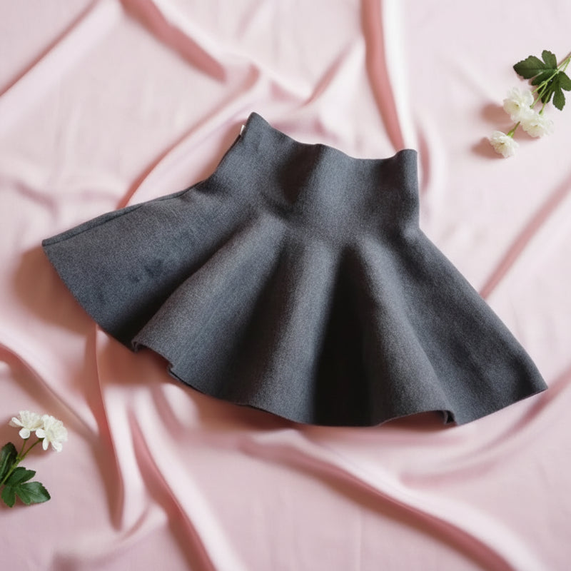 Girls Knitted Skirt – Comfort & Stijl – Kinder Rok