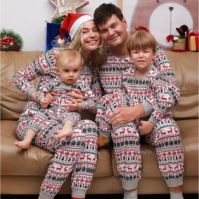 Mini Fashion™ - Voor Het Hele Gezin - Kerst Pyjama