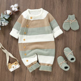 Mini Fashion™ - Warm & Comfortabel - Gebreide Romper