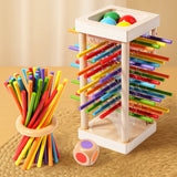 Wooden Stick Battle Game – Denken & Interactief – Strategie Bordspel