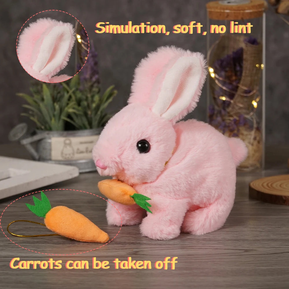 Electric Bunny™ – Springlevend & Gezellig – Pluche Konijn