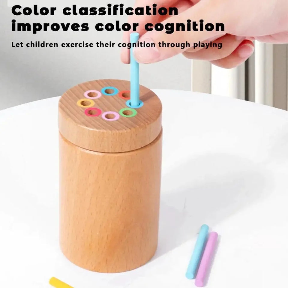 Woods™ -  Zintuiglijke Ontwikkeling - Kleursorteer Spel