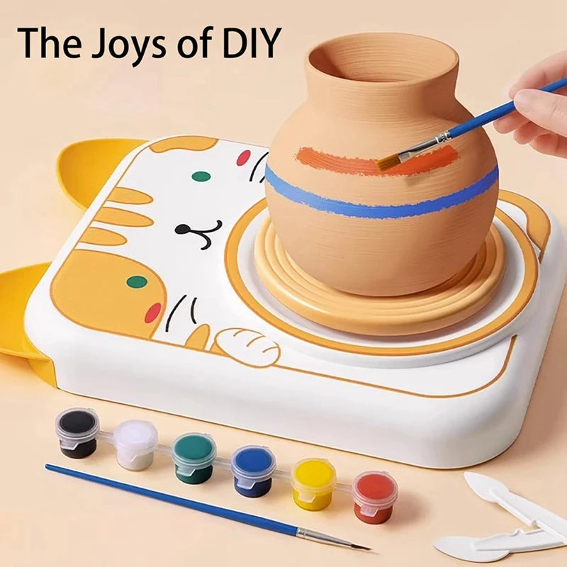 Pottery Set™ - Kleine Kunstenaars - Kinder Pottenbakset