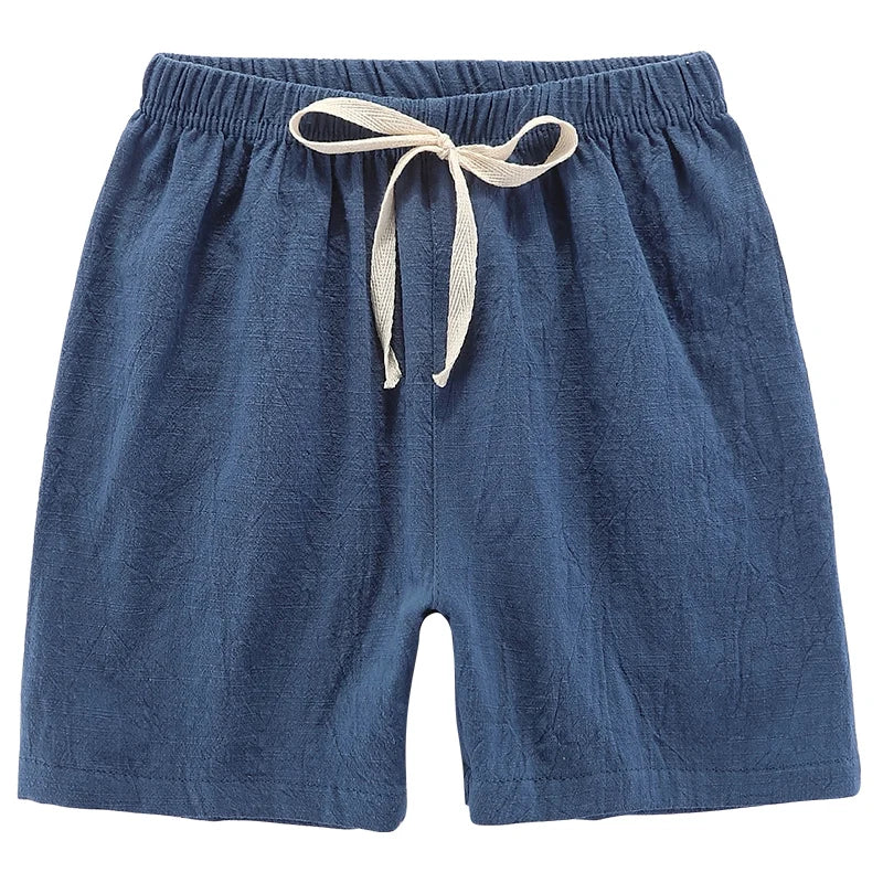 Mini Fashion™ - Sneldrogend Materiaal - Katoen-linnen Short