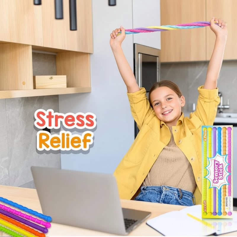 Fidget Sensory Sticks – Rustgevend & Ontspannend – Sensorisch Speelgoed