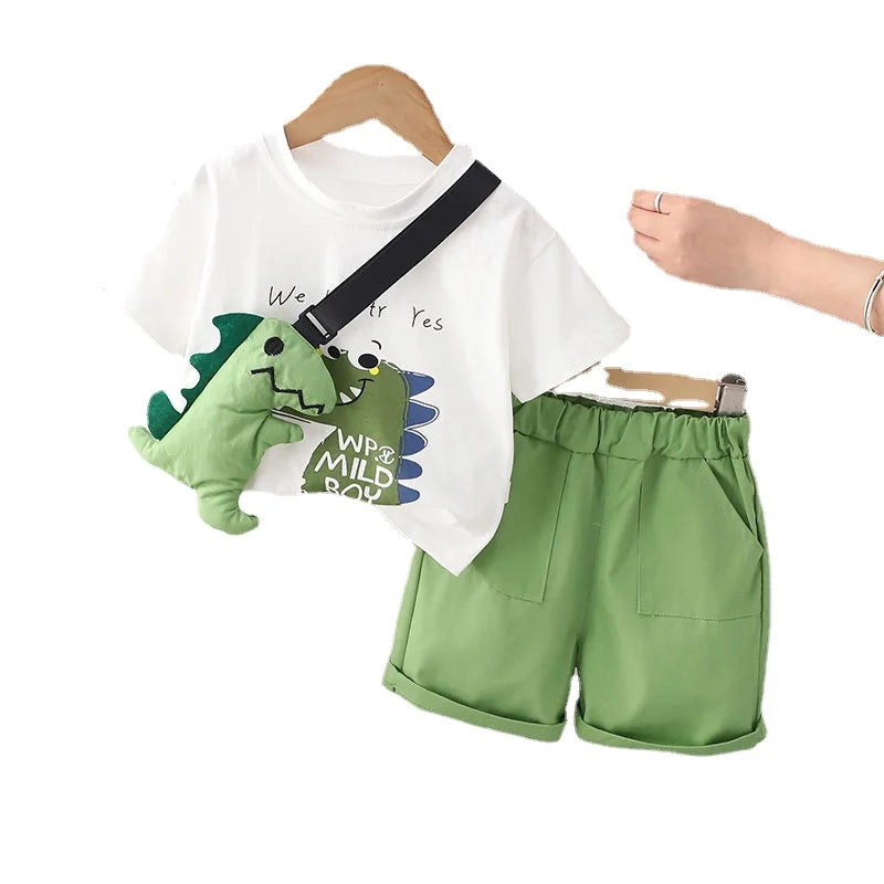 Mini Fashion™ - Dino Dash - Stoere Zomerset Jongens