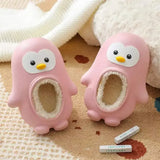 Mini Fashion™ - Warm & Leuk - Kinder Pinguïn Pantoffels