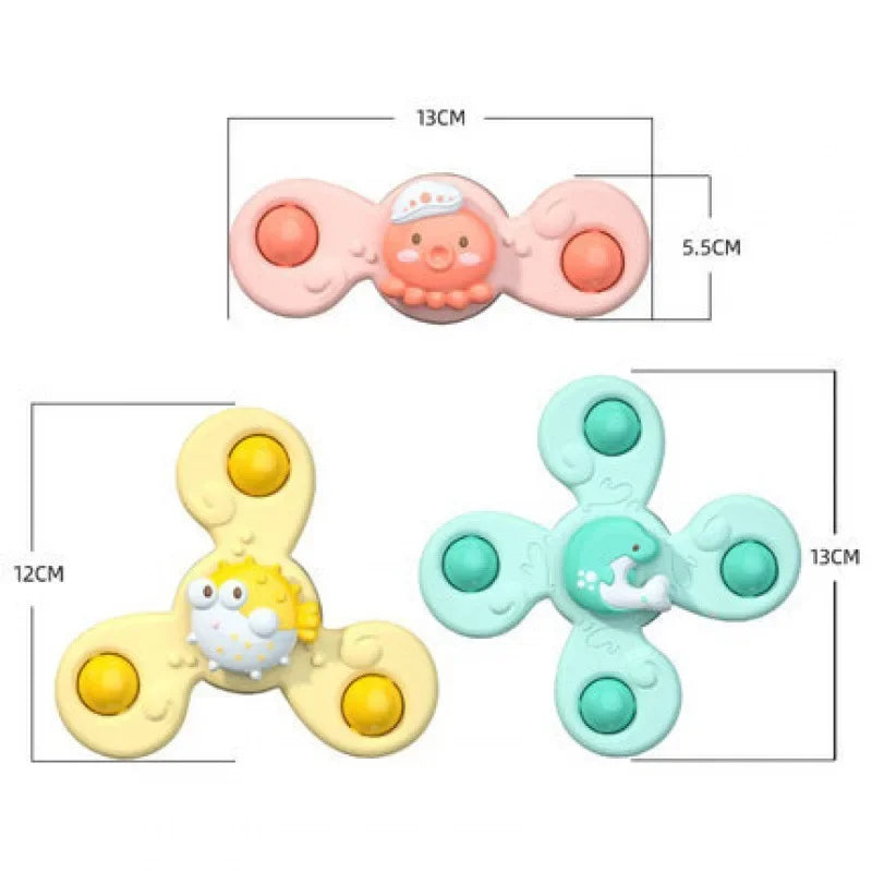 Ocean Spinner Set™ – Handig voor in bad & auto – Spinners