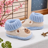 Mini Fashion – Gebreide Baby Sloffen (3-6 maanden)