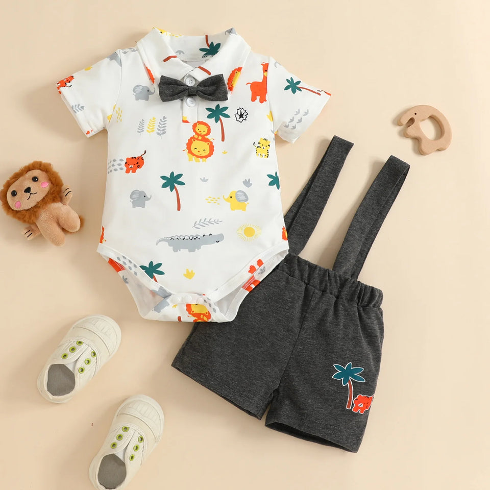 Mini Fashion™ - Voor de allerkleinste - Tweedelige Bodysuit