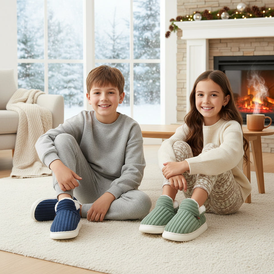WarmNest – Knuffelzacht & Warm – Anti-Slip Pantoffels