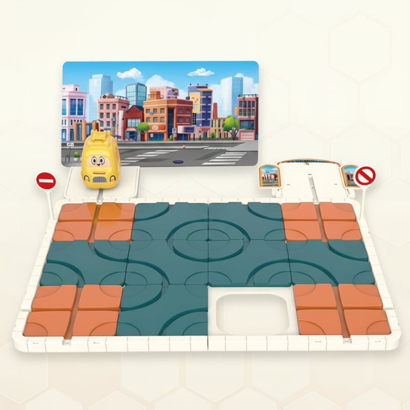 ThinkFun – Logisch Denken & Concentratie - Trein Puzzelspel