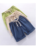 Mini Fashion™ - Sneldrogend Materiaal - Katoen-linnen Short