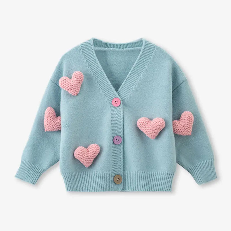 Mini Fashion™ - Trendy & Comfortabel - Hartjes Trui