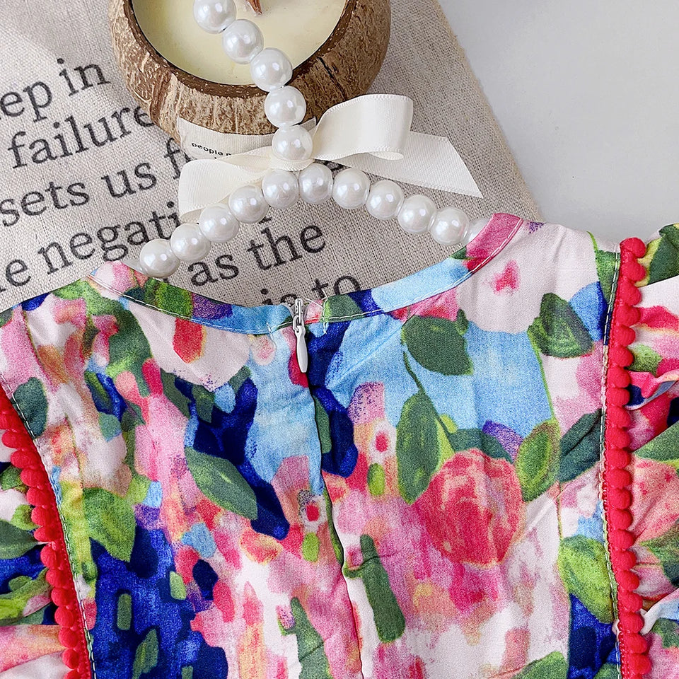 Mini Fashion™ - Perfect Voor De Zomer - Meiden Jurk