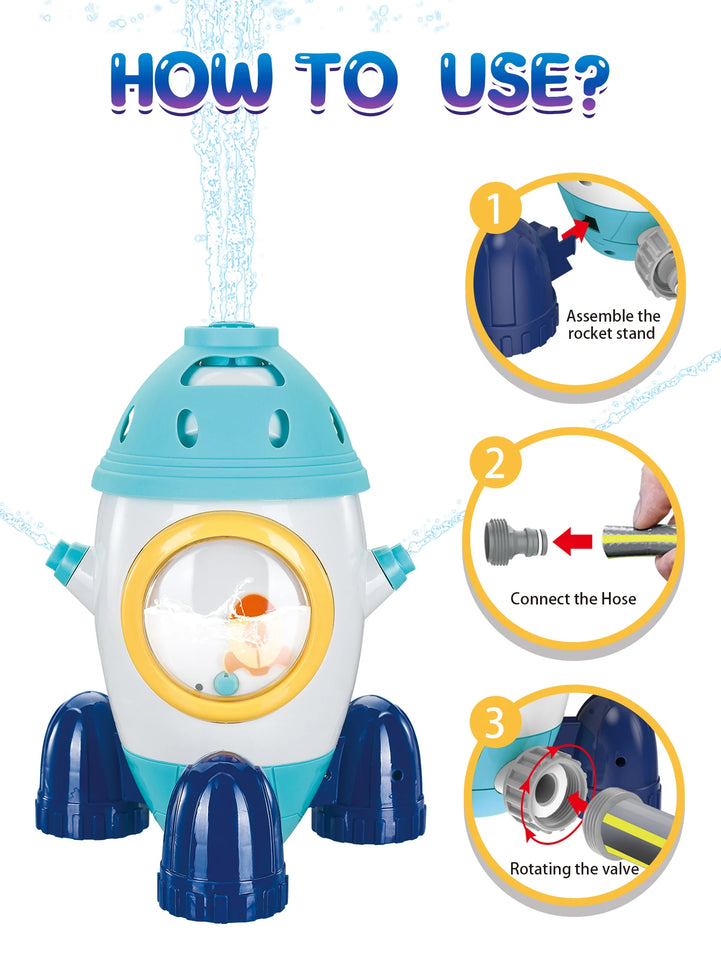 Rocket Blaster™ – Zomerknal Plezier –  Raket Fontein