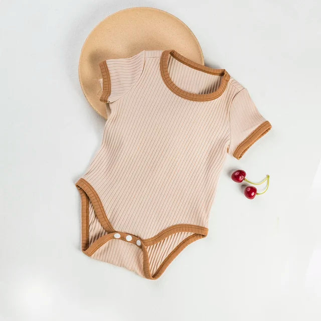 Mini Fashion™ - Leuke Kleurencombinaties - Baby Romper