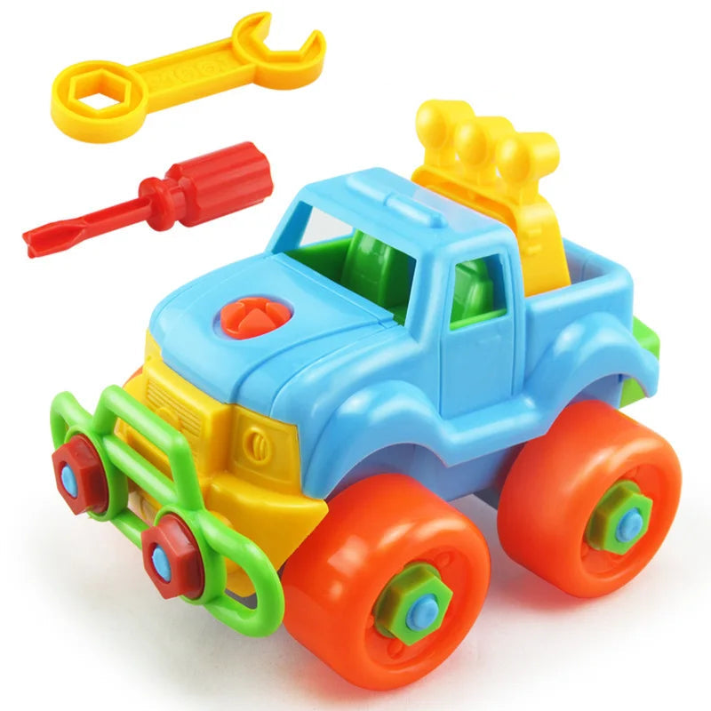 DIY Vehicle™ – Monteer en Rijd – Speelgoedauto Schroef Set