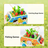 Montessori Animal Matching Toy – Leerzaam & Interactief – Puzzel Speelwagen