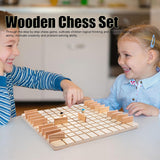 Wooden Chess Puzzle Game – Strategie & Denken – Bordspel