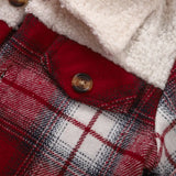 Mini Fashion™ - Warm & Stijlvol - Kinder Jas Geruit