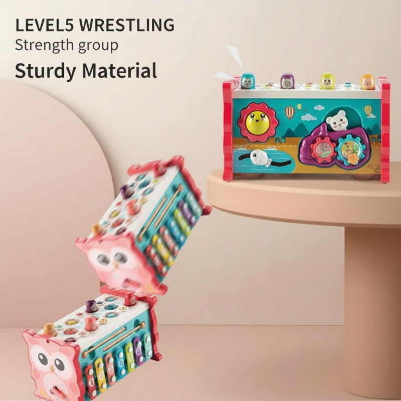 Montessori Hammering Toy – Motoriek & Leren – 8-in-1 Speelset