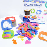 Colorful Tangram Puzzle™ - Creativiteit & Leerzaam - Tangram Puzzel