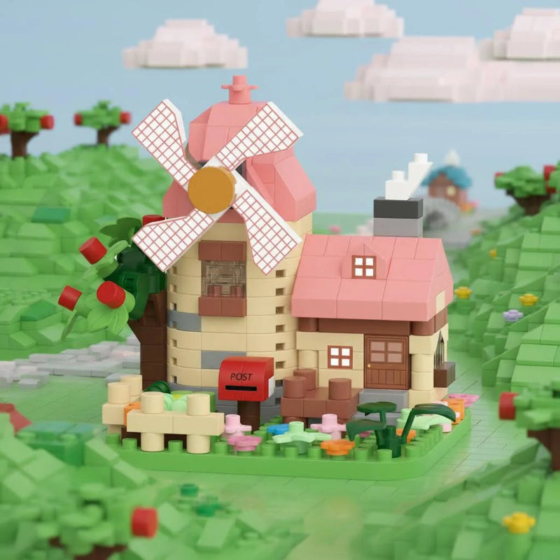 DIY Windmill Building Blocks – Creatief & Uitdagend – Bouwstenen Set