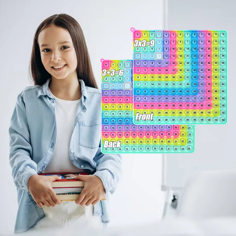 Multicolor Fidget Board™ - Verbeter rekenvaardigheid - Reken Fidget Bord