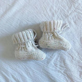 Mini Fashion™ - Warm & Stijlvol - Gebreide Babyslofjes