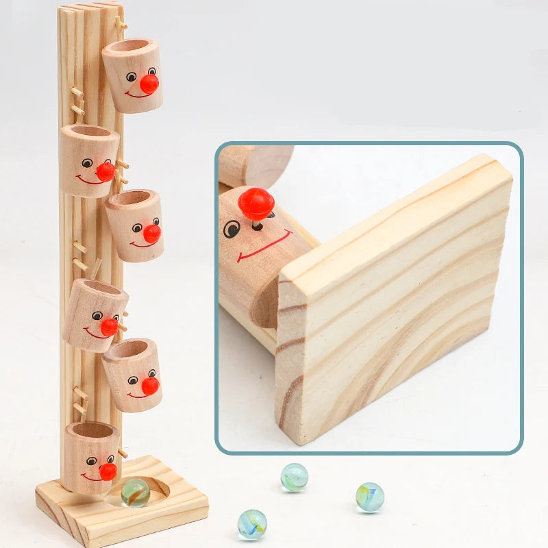 Clown Track™ – Rollen & Leren - Knikkerbaan Speelgoed