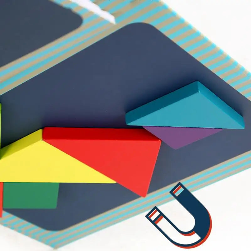 Woods™ - Stimuleer Logisch denken - Houten Tangram Puzzel
