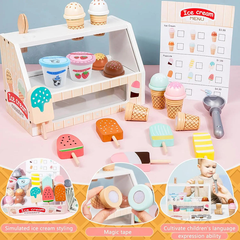 Ice Cream Playset™ - Creatief & Leerzaam - IJsjes Speelset