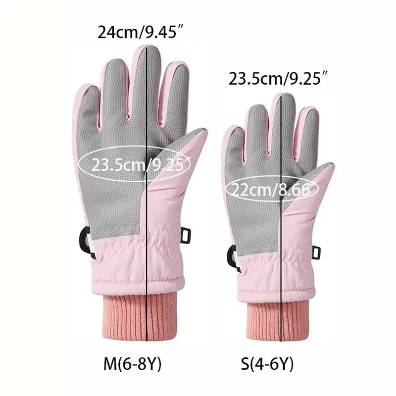 Mini Fashion™ - Warm Materiaal - Kinder Handschoenen