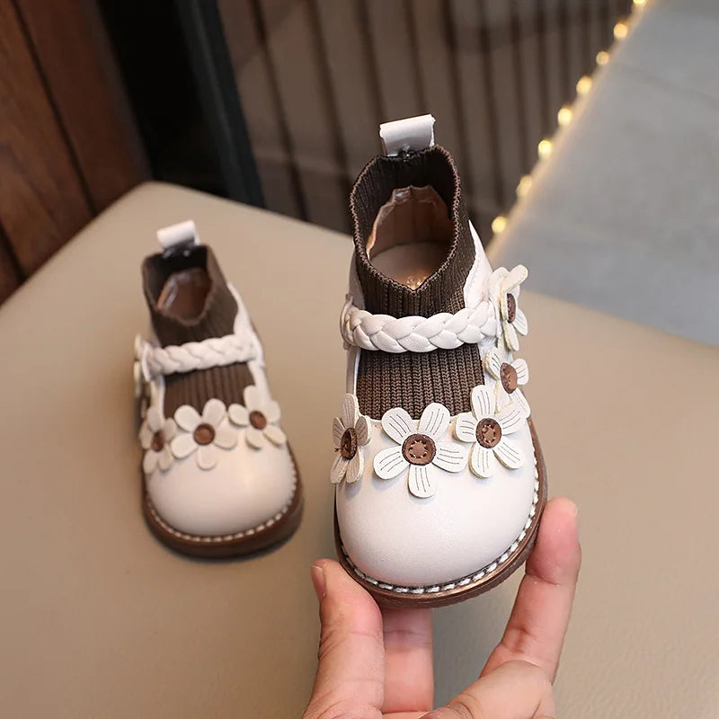 Mini Fashion™ - Schattige Bloemetjes - Meisjes Schoenen