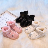 Mini Fashion™ - Waterdicht Ontwerp - Kinder Snowboots Fashion Print